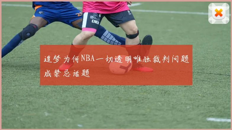 追梦为何NBA一切透明唯独裁判问题成禁忌话题